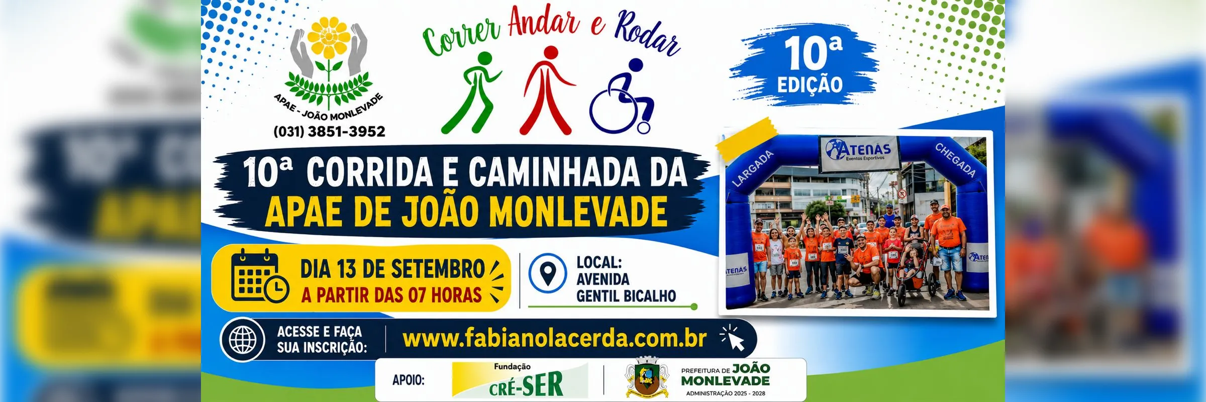 10ª Corrida e Caminhada Da APAE de João Monlevade