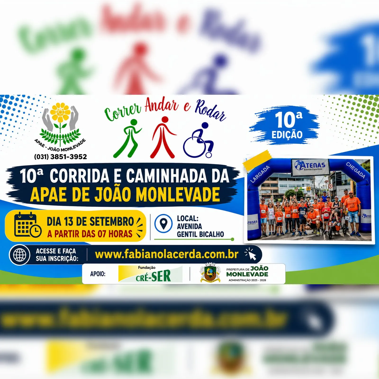 10ª Corrida e Caminhada Da APAE de João Monlevade