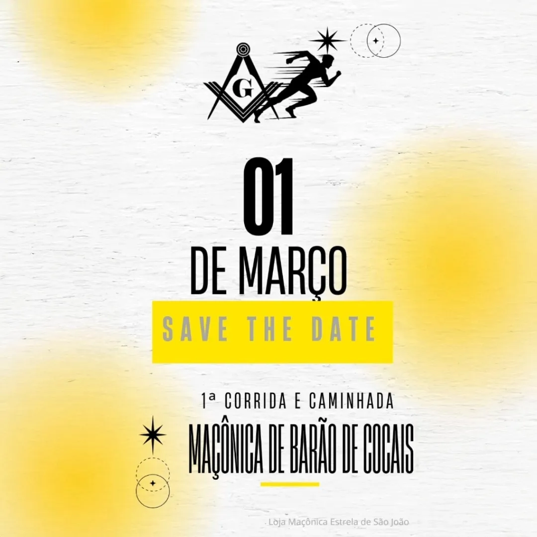 1ª Corrida e Caminhada Maçônica de Barão de Cocais