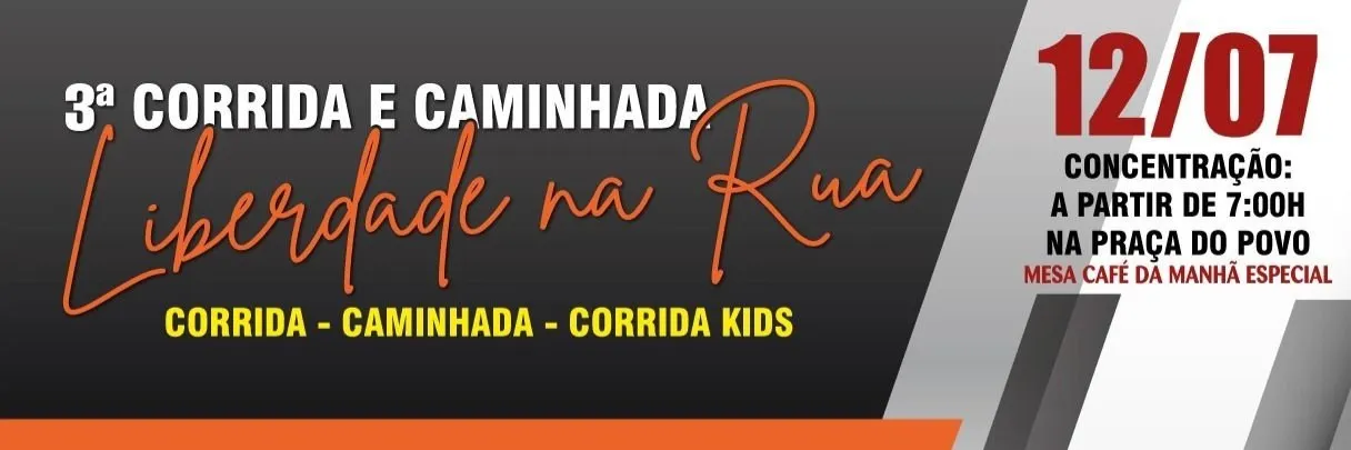 3ª Corrida Liberdade na Rua