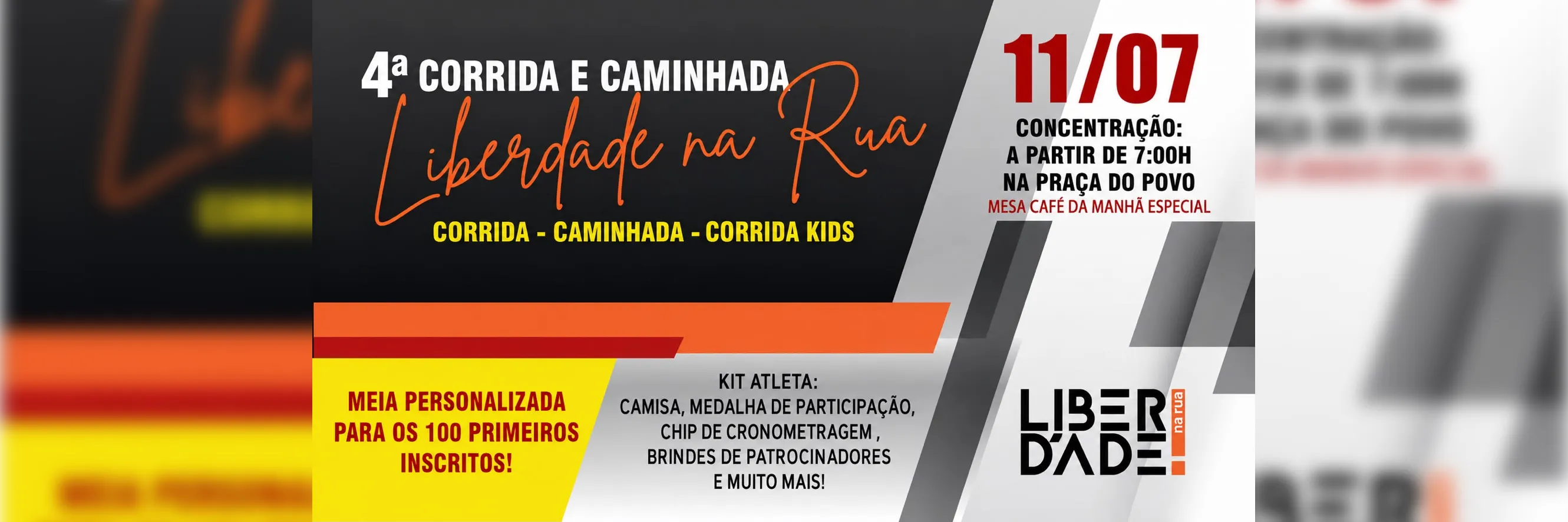 4ª Corrida do Liberdade na Rua