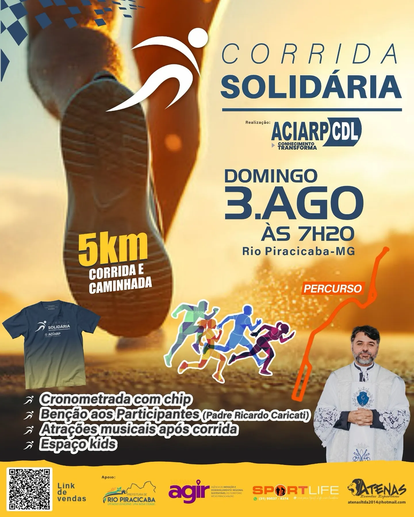 Corrida Solidária ACIARP 2025
