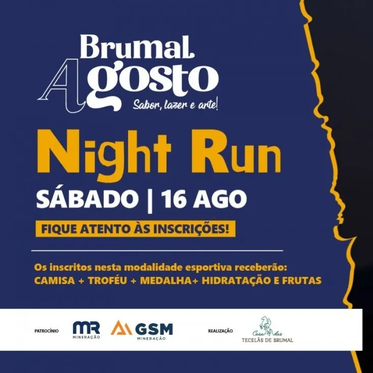 Evento: Night Run - Festival Brumal a Gosto - Santa Bárbara/MG
