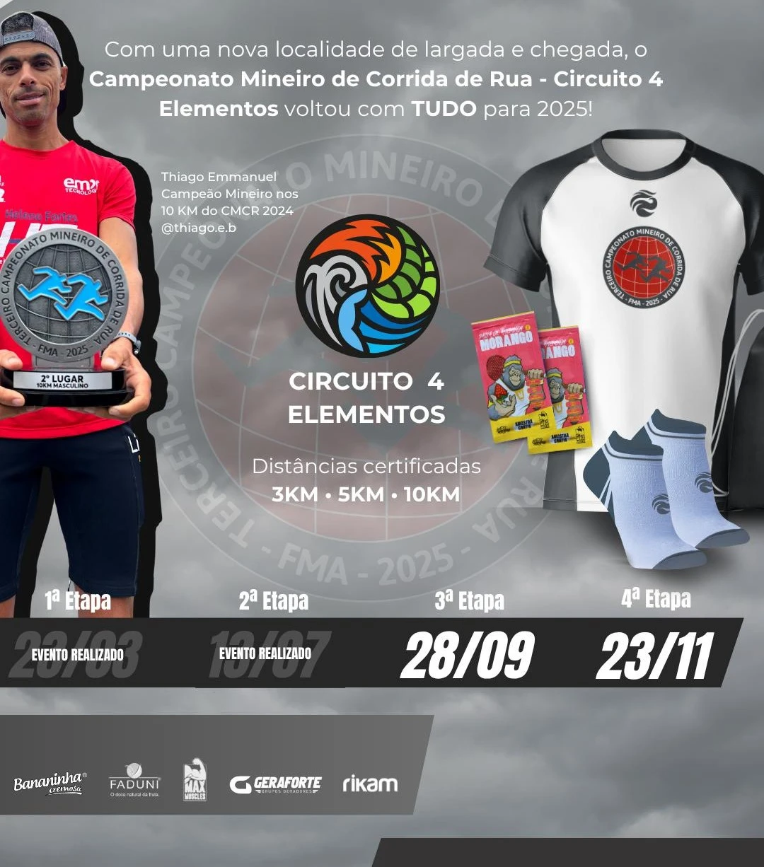 Terceiro Campeonato Mineiro de Corrida de Rua - 3ª Etapa